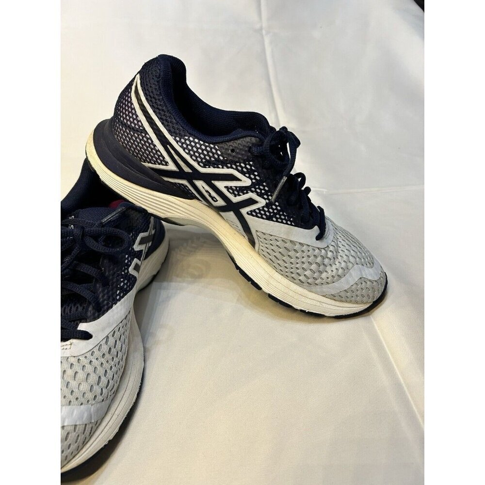 asics pulse 10 gel shoe 1012A010 size 9.5 two tone Navy / Powder Blue - Picture 3 of 13